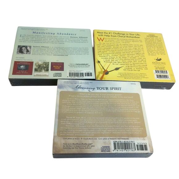 Dr Wayne Dyer Marrianne Williamson Cheryl RIchardson Motivation DVD New - Picture 2 of 4
